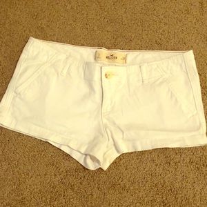 Hollister, White Shorts